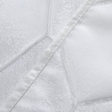 Load image into Gallery viewer, Dainty Home Tiles Textured 3D Lustrous Geometric Look Room Darkening Grommet Panel Pair