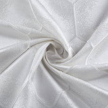 Load image into Gallery viewer, Dainty Home Tiles Textured 3D Lustrous Geometric Look Room Darkening Grommet Panel Pair