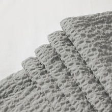 Load image into Gallery viewer, Dainty Home Tranquility Embossed Seersucker Designed 70" x 72" Shower Curtain