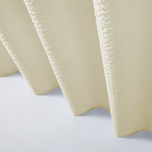 Load image into Gallery viewer, Dainty Home Tranquility Embossed Seersucker Designed 70" x 72" Shower Curtain