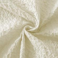 Load image into Gallery viewer, Dainty Home Tranquility Embossed Seersucker Designed 70" x 72" Shower Curtain