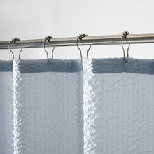 Load image into Gallery viewer, Dainty Home Tranquility Embossed Seersucker Designed 70" x 72" Shower Curtain
