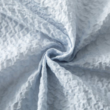 Load image into Gallery viewer, Dainty Home Tranquility Embossed Seersucker Designed 70" x 72" Shower Curtain