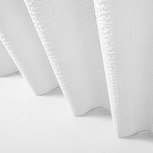Load image into Gallery viewer, Dainty Home Tranquility Embossed Seersucker Designed 70" x 72" Shower Curtain