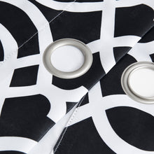 Load image into Gallery viewer, Dainty Home Trellis Printed 3D Designed Blackout Thermal Insulated Grommet Single Panel