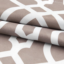 Load image into Gallery viewer, Dainty Home Trellis Printed 3D Designed Blackout Thermal Insulated Grommet Single Panel