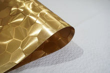 Load image into Gallery viewer, Dainty Home Metallic Water Cube Vinyl Cube Look Textured Reversible 12" x 18" Rectangular Placemats