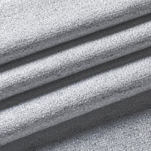 Load image into Gallery viewer, Dainty Home Little Rock 3D Floral Textured Wave Weaved Lurex Little 3D Rock Designed Fabric Shower Curtain 70" x 72"