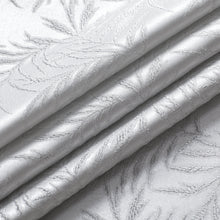 Load image into Gallery viewer, Dainty Home Palm 3D Palm Tree Leaves Textured Weaved Lurex 3D Palm Tree Leaves Designed Fabric Shower Curtain