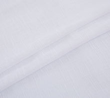 Load image into Gallery viewer, Dainty Home Hannah Solid Criss-Cross Weave Fabric Semi-Sheer Airy & Breathable Light Filtering Grommet Panel Pair