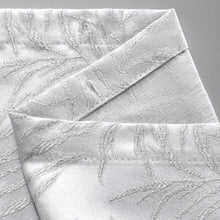 Load image into Gallery viewer, Dainty Home Palm 3D Palm Tree Leaves Textured Weaved Lurex 3D Palm Tree Leaves Designed Fabric Shower Curtain