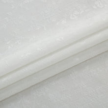 Load image into Gallery viewer, Dainty Home Priscilla Boho 3D Microstripes Textured Floral Embroidery Room Darkening Grommet Panel Pair