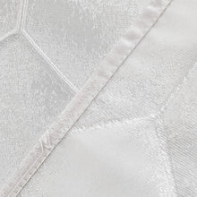 Load image into Gallery viewer, Dainty Home Tiles 3D Embossed Textured Lustrous Lurex Tile Designed Fabric Shower Curtain