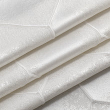 Load image into Gallery viewer, Dainty Home Tiles 3D Embossed Textured Lustrous Lurex Tile Designed Fabric Shower Curtain