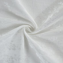 Load image into Gallery viewer, Dainty Home Priscilla Boho 3D Microstripes Textured Floral Embroidery Room Darkening Grommet Panel Pair