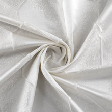 Load image into Gallery viewer, Dainty Home Tiles 3D Embossed Textured Lustrous Lurex Tile Designed Fabric Shower Curtain