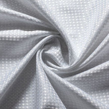 Load image into Gallery viewer, Dainty Home Lurex Waffle 3D Lurex Embedded Textured Lurex Thread Waffle Fabric Shower Curtain