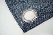 Load image into Gallery viewer, Dainty Home Boston Woven Herringbone Textured Thermal Insulated Blackout Grommet Panel Pair