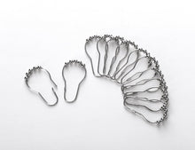 Load image into Gallery viewer, Dainty Home 13 Piece Birds Breeze Printed Waffle Weave Textured Shower Curtain And 12 Metal Rollerball Hooks