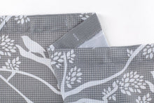 Load image into Gallery viewer, Dainty Home 13 Piece Birds Breeze Printed Waffle Weave Textured Shower Curtain And 12 Metal Rollerball Hooks