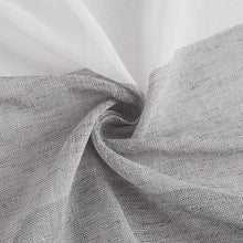 Load image into Gallery viewer, Dainty Home Chelsea Gradient Ombre Linen Look Fabric Textured Gradient Striped Designed Fabric Shower Curtain