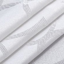 Load image into Gallery viewer, Dainty Home Carly Contemporary Intricate Textured Embossed Weaved Geometric Cotton Feel Designed Shower Curtain