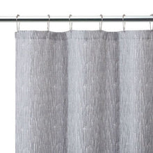 Load image into Gallery viewer, Dainty Home Moderna 3D Linen Textured Linen Look Microstriped Designed Shower Curtain