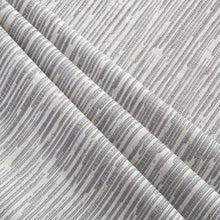 Load image into Gallery viewer, Dainty Home Moderna 3D Linen Textured Linen Look Microstriped Designed Shower Curtain