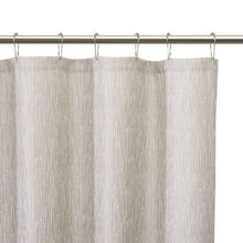 Load image into Gallery viewer, Dainty Home Moderna 3D Linen Textured Linen Look Microstriped Designed Shower Curtain