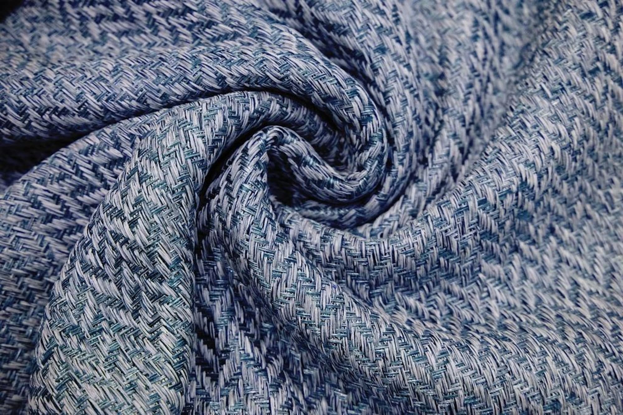 Dainty Home Boston Woven Herringbone Textured Thermal Insulated Blackout Grommet Panel Pair