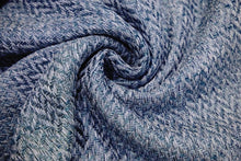 Load image into Gallery viewer, Dainty Home Boston Woven Herringbone Textured Thermal Insulated Blackout Grommet Panel Pair