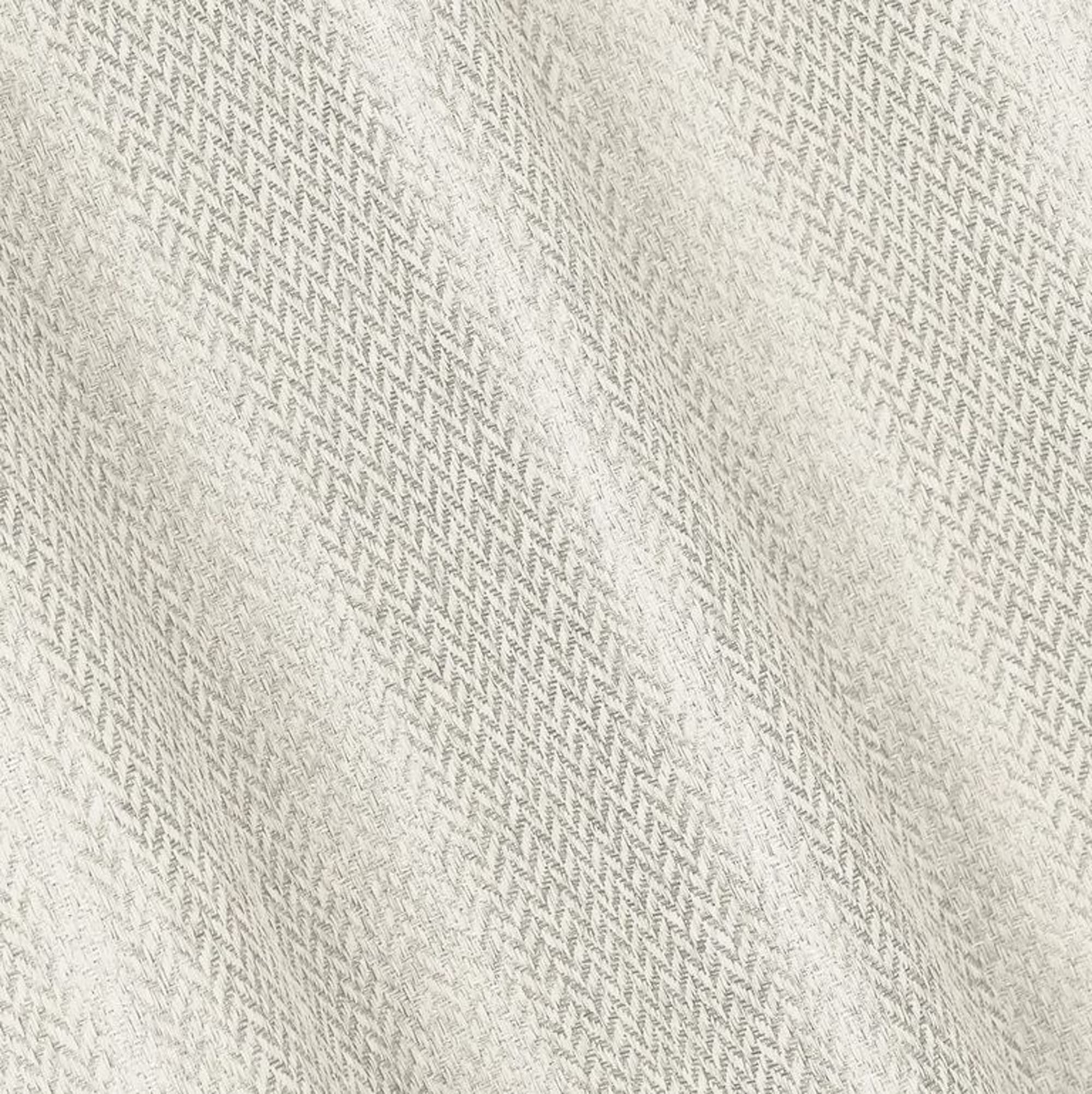 Dainty Home Boston Woven Herringbone Textured Thermal Insulated Blackout Grommet Panel Pair