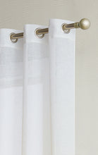 Load image into Gallery viewer, Dainty Home Shadow Ombre Linen Look Boho Gradient Linen Textured Grommet Panel Pair