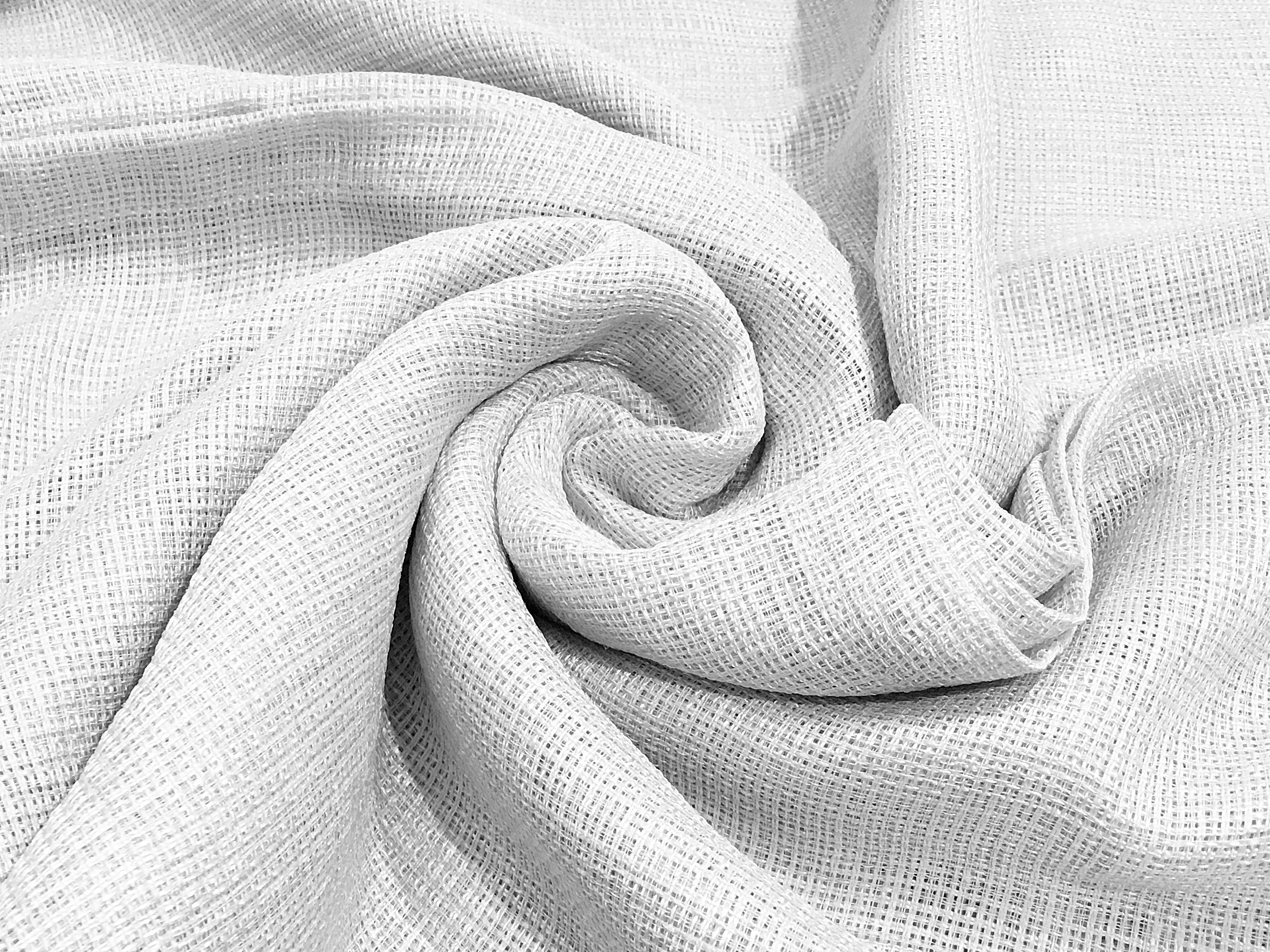 Dainty Home Spectrum Solid Textured Box Weave Designed Fabric Light Filtering Grommet Panel Pair