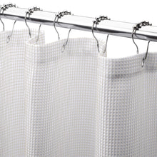 Load image into Gallery viewer, Dainty Home Piazza 100% Cotton Textured Waffle Weaved Solid Cotton Fabric 70&quot; x 72&quot; Shower Curtain
