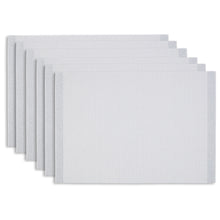 Load image into Gallery viewer, Dainty Home Rodeo Reversible Woven Vinyl Rectangular Placemats with Metallic Weave, Set of 6
