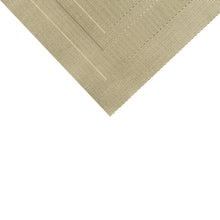 Load image into Gallery viewer, Dainty Home Sonata Woven Textilene Crossweave With Solid Geometric Pattern Reversible 12&quot; x 18&quot; Rectangular Placemat
