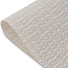 Load image into Gallery viewer, Dainty Home Knotted Boucle Reversible Woven Vinyl Rectangular Placemats, Set of 6
