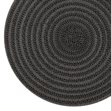 Load image into Gallery viewer, Dainty Home Urban 15&quot; Round Woven Placemats Set of 6 - Durable, Reversible &amp; Non-Slip Table Mats
