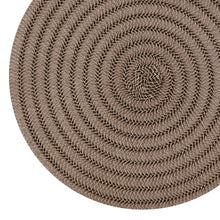 Load image into Gallery viewer, Dainty Home Urban 15&quot; Round Woven Placemats Set of 6 - Durable, Reversible &amp; Non-Slip Table Mats
