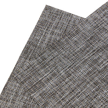 Load image into Gallery viewer, Dainty Home Madison Reversible Woven Vinyl Rectangular Placemats with Metallic Weave, Set of 6
