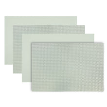 Load image into Gallery viewer, Dainty Home Montclair Reversible Premium Faux Leather 12" x 18" Rectangular Placemats Set of 4
