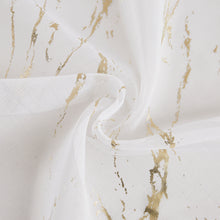 Load image into Gallery viewer, Dainty Home Chloe Linen Textured Metallic Light Filtering Grommet Curtain Panel Pair
