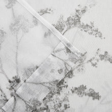 Load image into Gallery viewer, Dainty Home Jessica Linen Textured Metallic Fabric Shower Curtain with 12 Matching Hooks 70" x 72"
