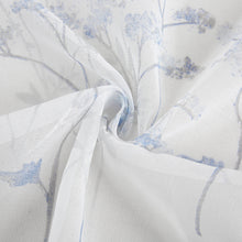Load image into Gallery viewer, Dainty Home Jessica Linen Textured Metallic Fabric Shower Curtain with 12 Matching Hooks 70" x 72"
