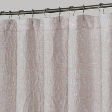 Load image into Gallery viewer, Dainty Home Boheme Medallion Jacquard Textured Soft Polyester Fabric Shower Curtain, 72" x 72"
