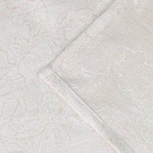 Load image into Gallery viewer, Dainty Home Shelley Heavy Jacquard Floral Textured Fabric Soft Polyester Shower Curtain, 72" x 72"
