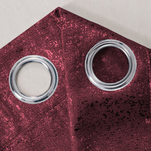 Load image into Gallery viewer, Dainty Home Artistic 3D Lurex Textured Thermal Insulated Blackout Grommet Panel Pair
