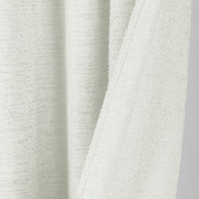 Load image into Gallery viewer, Dainty Home Paris 3D Embossed Textured Chenille Solid Designed Fabric Shower Curtain
