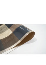 Load image into Gallery viewer, Dainty Home Plaid Reversible Metallic Printed Set of 4 Placemats

